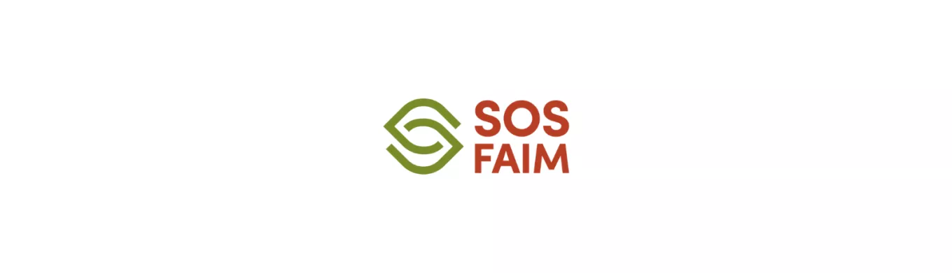 Logo SOS sur un fond blanc